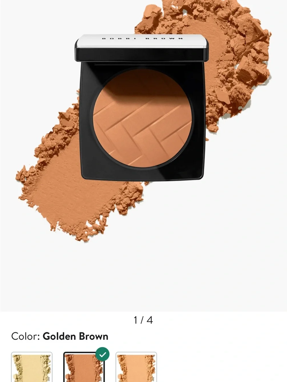NWTBobbi Brown Bronzer Compact -Golden Brown